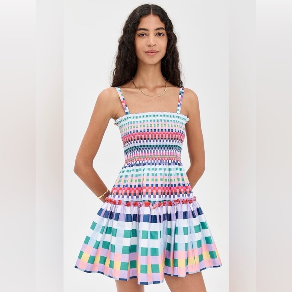 Hill House Home Seraphina Dress – Multi Gingham | Medium | NWT